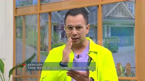 Raffi Ahmad Dituding Bungkam Soal Kawal Putusan MK, Jelaskan Pergi ke Bandung dengan Gibran Rakabuming