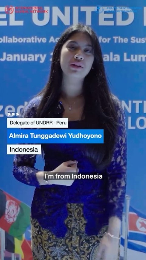 Cantik dan Anggun Berkebaya, Potret Almira Yudhoyono Ikut Konferensi Simulasi PBB Curi Perhatian