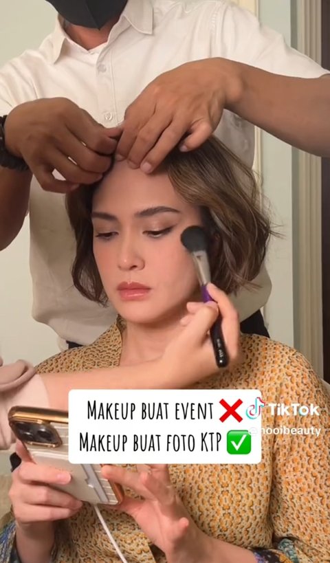 8 Foto Shandy Aulia Memanggil MUA untuk Pemotretan KTP, Langsung Menjadi Sorotan Netizen.