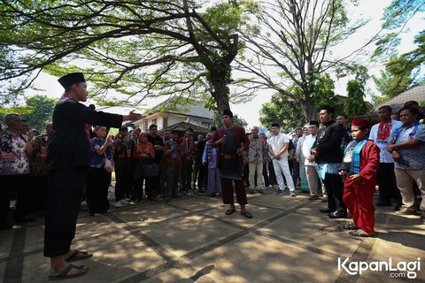 Ridwan Kamil, dalam sambutannya, menjelaskan visi dan misinya sebagai calon Gubernur Jakarta untuk Pilkada 2024 yang akan datang.