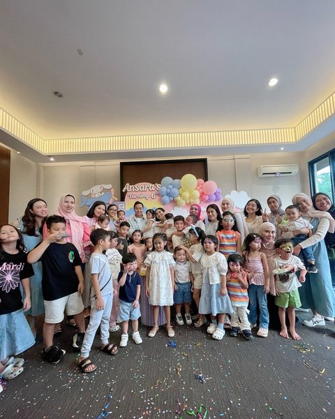 Potret Ultah Ansara Anak Caca Tengker Digelar Sederhana Bareng Keluarga, Rayyanza dan Baby Lily Curi Perhatian