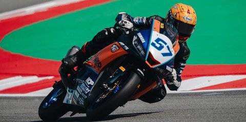 Aldi Satya Mahendra Tekad Sabet Kemenangan di WorldSSP300 Prancis 2024