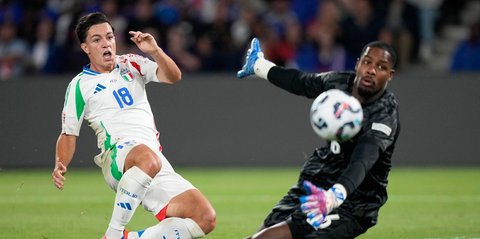 Hasil Prancis vs Italia: Skor 1-3