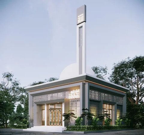 Potret Masjid Dibangun Atta Halilintar. (Sumber: Instagram/attahalilintar)