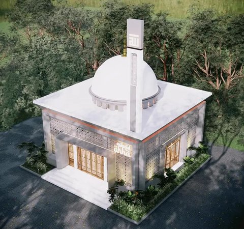 Potret Masjid Dibangun Atta Halilintar. (Sumber: Instagram/attahalilintar)