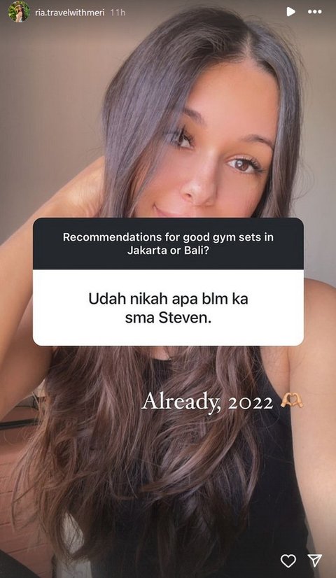 Menjawab Pernikahan Dengan Stefan William Lewat Postingan Insta Story