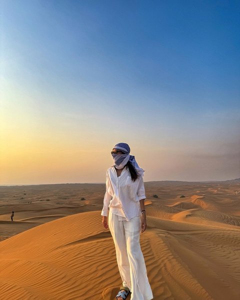 Menikmati Keindahan Sunset di Dubai Safari