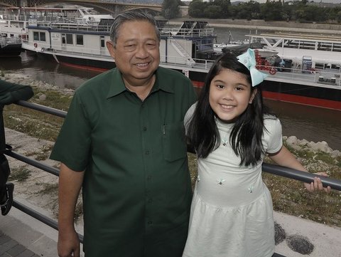 Potret Transformasi Aira Yudhoyono Bersama Sang Kakek SBY, Dekat dari Kecil Langgeng Hingga Kini