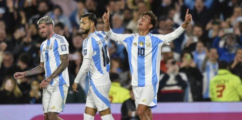 2 Laga Argentina Tanpa Lionel Messi: Hajar Chile, lalu Jadi Korban Revans Kolombia