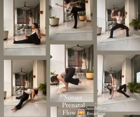 Nikita Willy masih aktif melakukan yoga sebagai bagian dari rutinitasnya. Berikut adalah foto yang di-repost oleh Nikita dari pelatih yoganya.<br><br>