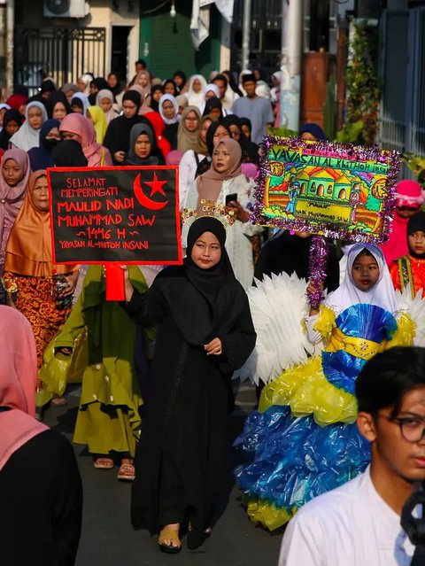 FOTO: Melihat Kemeriahan Kirab Sekaten untuk Menyambut Peringatan Maulid Nabi Muhammad SAW di Pisangan Timur