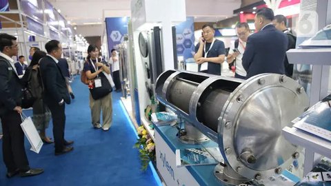 FOTO: Indo Water 2024 Expo Hadirkan Solusi Pengelolaan Air dan Energi Terbarukan di JIExpo Kemayoran