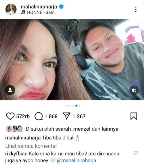 Potret Mahalini Pulang Kampung ke Bali, Cantik Banget saat Buat Kue di Dapur & Ternyata Disusul Adik-adik Rizky Febian