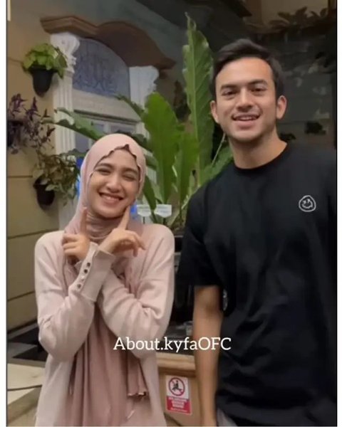 Cut Syifa dan Rizky Nazar di lokasi syuting sinetron My Heart. (sumber: Instagram/about.kyfa_official/rizkynazar20)