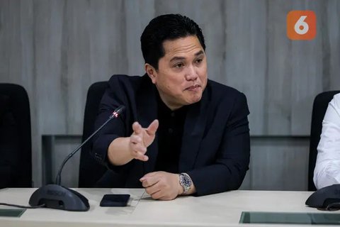 FOTO: Bertemu Erick Thohir, Menkumham Dukung Penuh Program Naturalisasi Timnas Indonesia