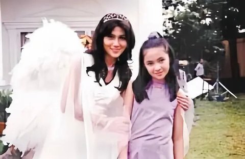Potret lawas Marshanda di Sinetron Bidadari. (Sumber: Instagram/marshandacommunityofficial)
