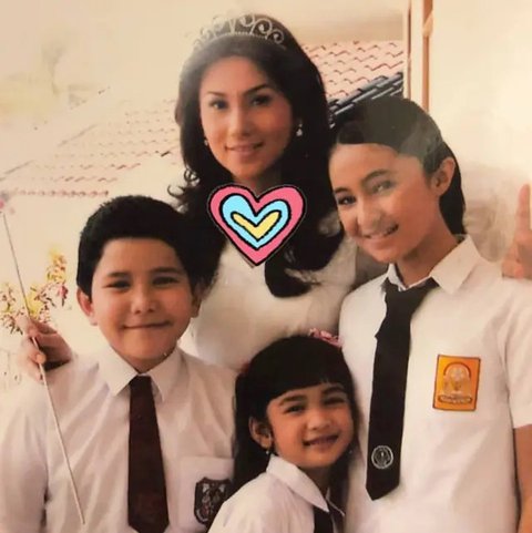 Potret lawas Marshanda di Sinetron Bidadari. (Sumber: Instagram/marshandacommunityofficial)