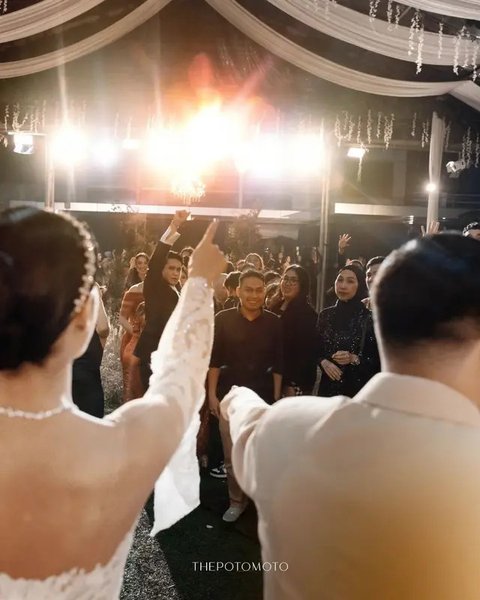 Pernikahan Hana Saraswati dan Justin Harijawan (Sumber: Instagram/hanahaho)