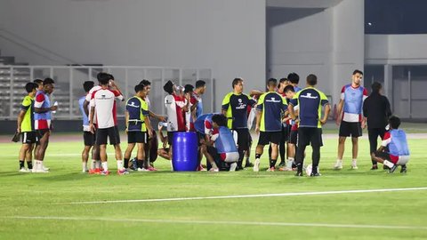 FOTO: Melihat Persiapan Timnas Indonesia U-20 Jalani Latihan untuk Kualifikasi Piala Asia U-20 2025