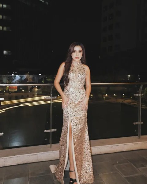 Potret Brisia Jodie dan Jonathan Alden Hadiri Kondangan (Sumber: Instagram/brisiajodie96)