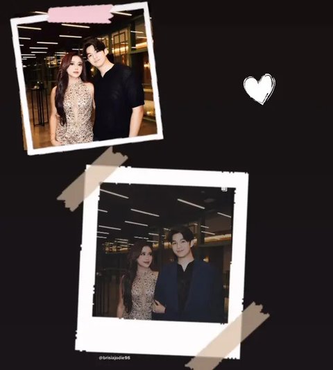 Potret Brisia Jodie dan Jonathan Alden Hadiri Kondangan (Sumber: Instagram/brisiajodie96)