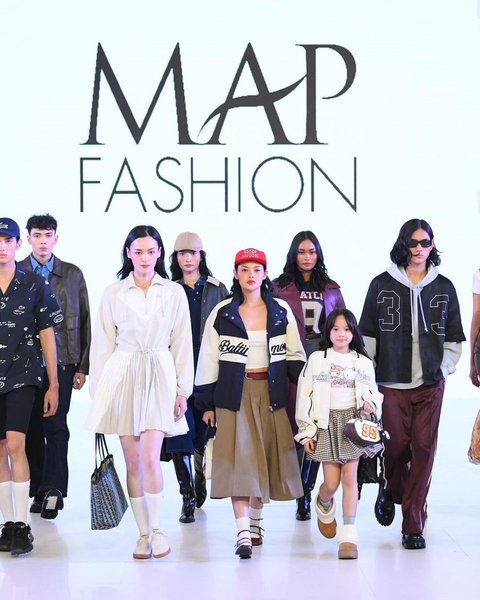 Tampil untuk Pertama Kali, ini Deretan Foto Gempi Anak Gading Marten dan Gisel saat Melenggang di Catwalk