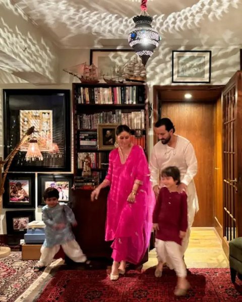 Potret interior rumah Kareena Kapoor yang mewah. (sumber: Instagram/kareenakapoorkhan)
