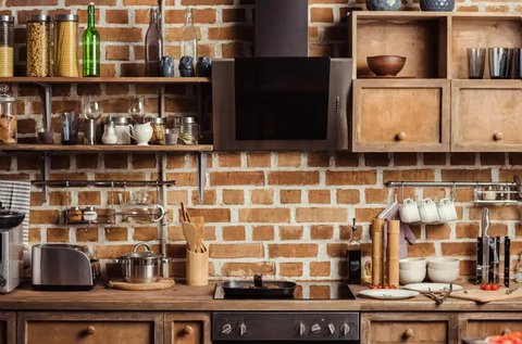 Inspirasi desain dapur. (c)YegorP/Depositphotos.com
