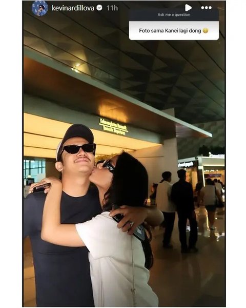 Potret mesra Kevin Ardilova dan Kaneishia Yusuf. (sumber: Instagram/kevinardillova)