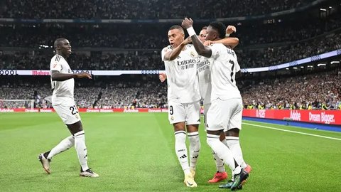 FOTO: Sengit, Real Madrid Hajar Deportivo Alaves Usai Drama Lima Gol