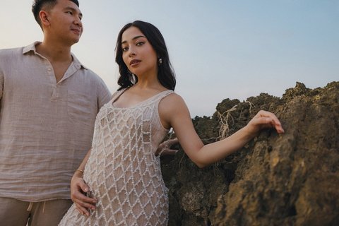 Berikut adalah salah satu potret Nikita Willy yang kini sedang hamil besar.