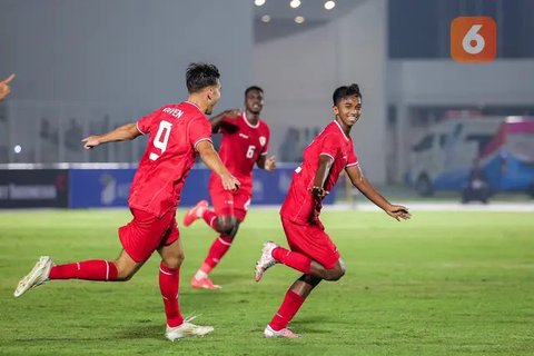 FOTO: Garangnya Pemain Timnas Indonesia U-20 Mengoyak Pertahanan Maladewa Tanpa Ampun sebelum Pesta Gol di Kualifikasi Piala Asia U-20 2025