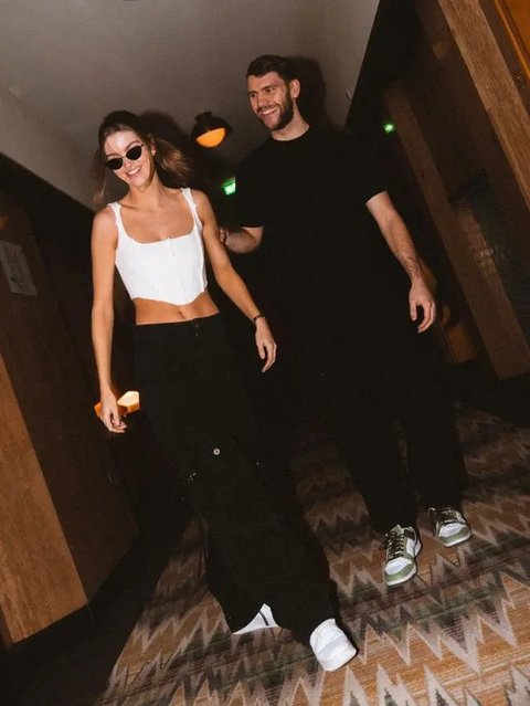 Penampilan Luna Bijl Kekasih Maarten Paes. [@lunabijl]