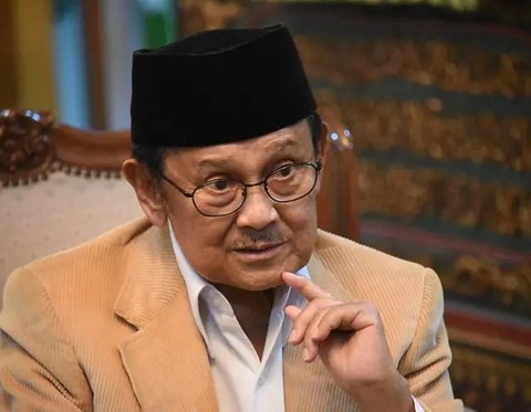 BJ Habibie (Liputan6.com/Faizal Fanani)