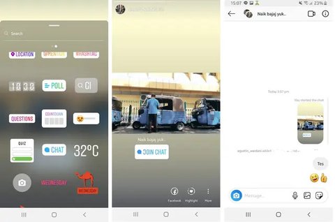 Instagram Stories (Sumber: Instagram)