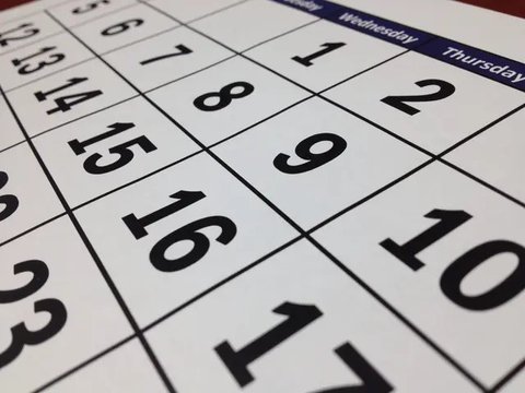 Ilustrasi kalender. (Photo by Freepik)