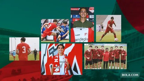 Aksi pemain keturunan Indonesia, Dion Markx bersama tim muda NEC Nijmegen (Instagram Dion Markx)
