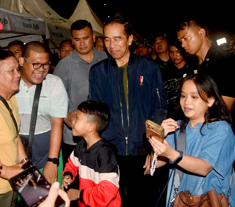 Jokowi malan tahun baru