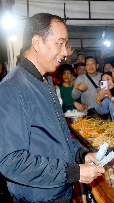 Jokowi malan tahun baru