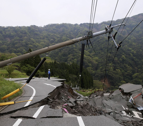 Gempa dengan Magnitudo 7,6 Landa Jepang, Peringatan Tsunami Dikeluarkan