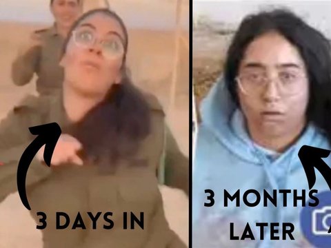 Kemarin Joget-joget Meledek, Kini Tentara Wanita Israel ini Jadi 'Ayam Sayur' Ditawan Hamas
