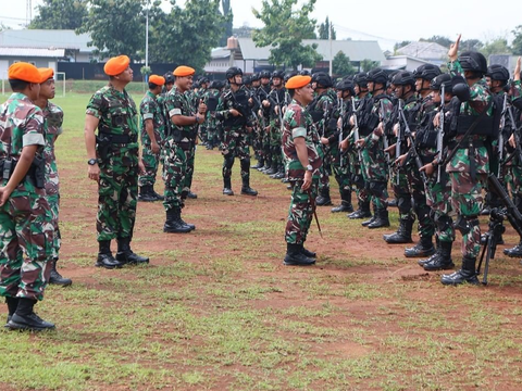 Melihat Ketangguhan Pasukan Elit TNI AU Kopasgat, Tenteng Senjata Siap Amankan Pangkalan Udara Tertinggi di Indonesia