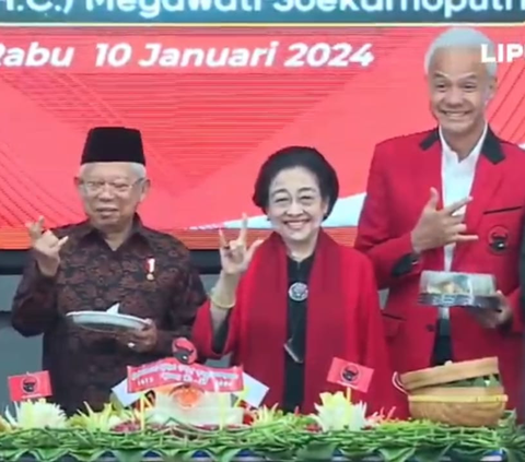 Megawati: Insya Allah Kita akan Menang Pilpres Satu Putaran