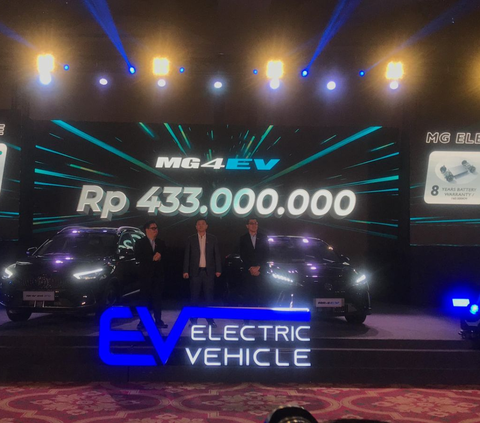 MG Launches 2 New Electric Cars Made in Cikarang, Priced at Rp400 Million