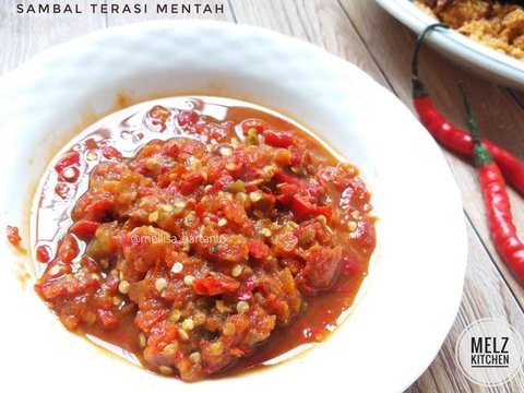 Resep Sambal Terasi Pedas