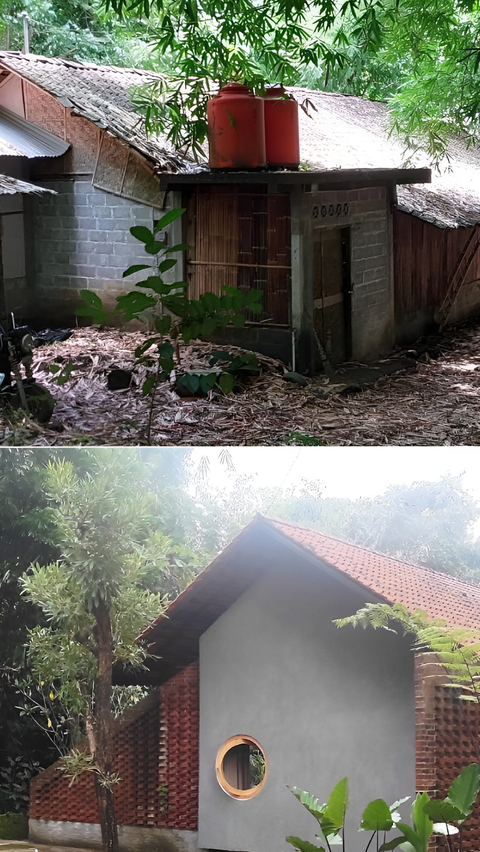 Portrait of an Aesthetic House in Sleman, Yogyakarta which was Previously a Goat Pen.