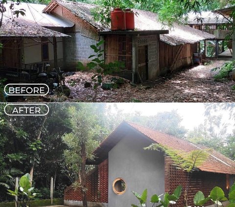 Aesthetic House Portrait in Sleman, Yogyakarta Previously a Goat Pen Area