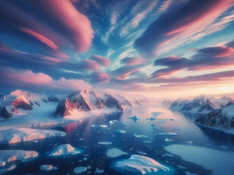 Bongkahan Es Kutub Utara Berusia Ratusan Tahun Dilirik untuk Disajikan di Restoran Mewah