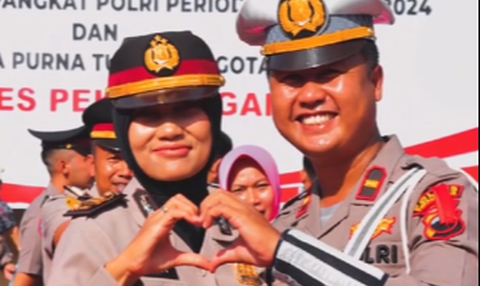 Istri Ku Komandan Ku, Momen para Istri Polwan Punya Pangkat Lebih Tinggi dari Suami Polisi