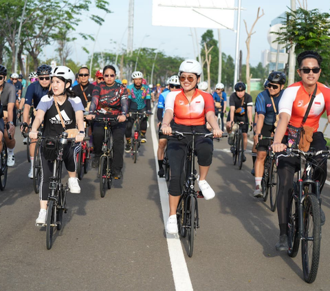 Gowes Santuy, Kaesang dan PSI Ajak Warga ke TPS Pada 14 Februari 2024